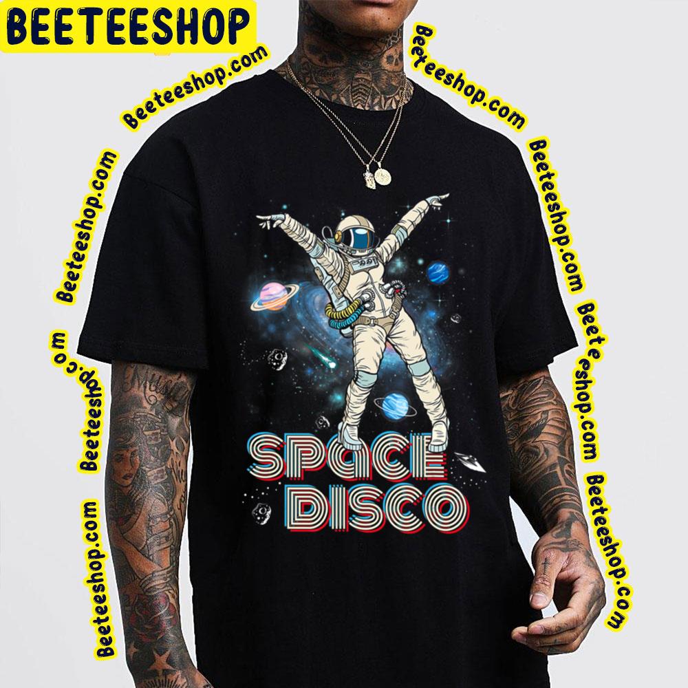Dancing Astronaut Space Disco Funky Dance Trending Unisex T-Shirt