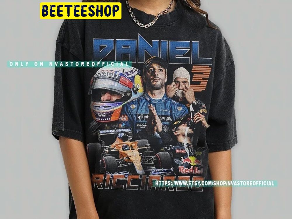 Daniel Ricciardo Mclaren Racing 90s Vintage Trending Unisex T-Shirt