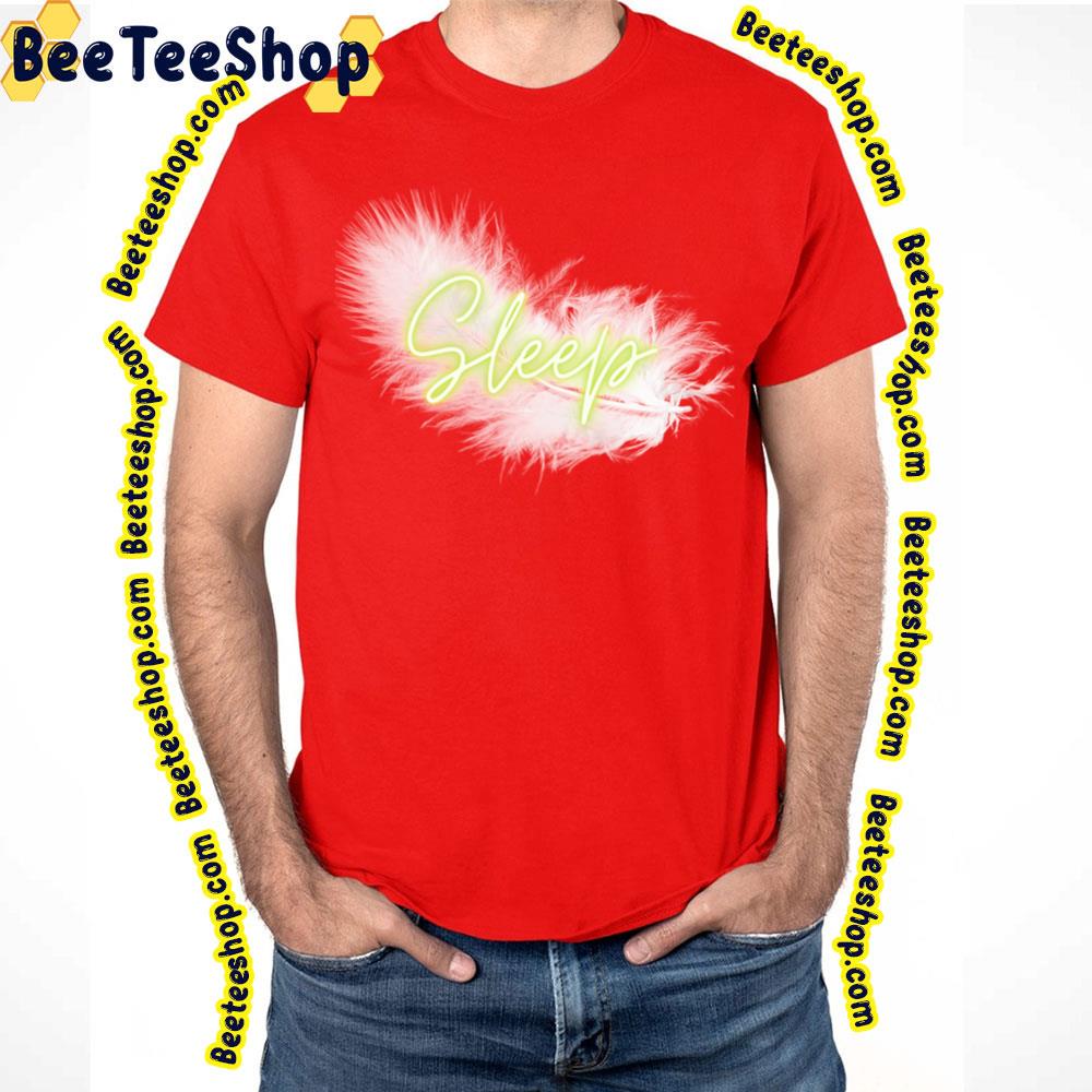 Delicate Feather Falling To Sleep Trending Unisex T-Shirt