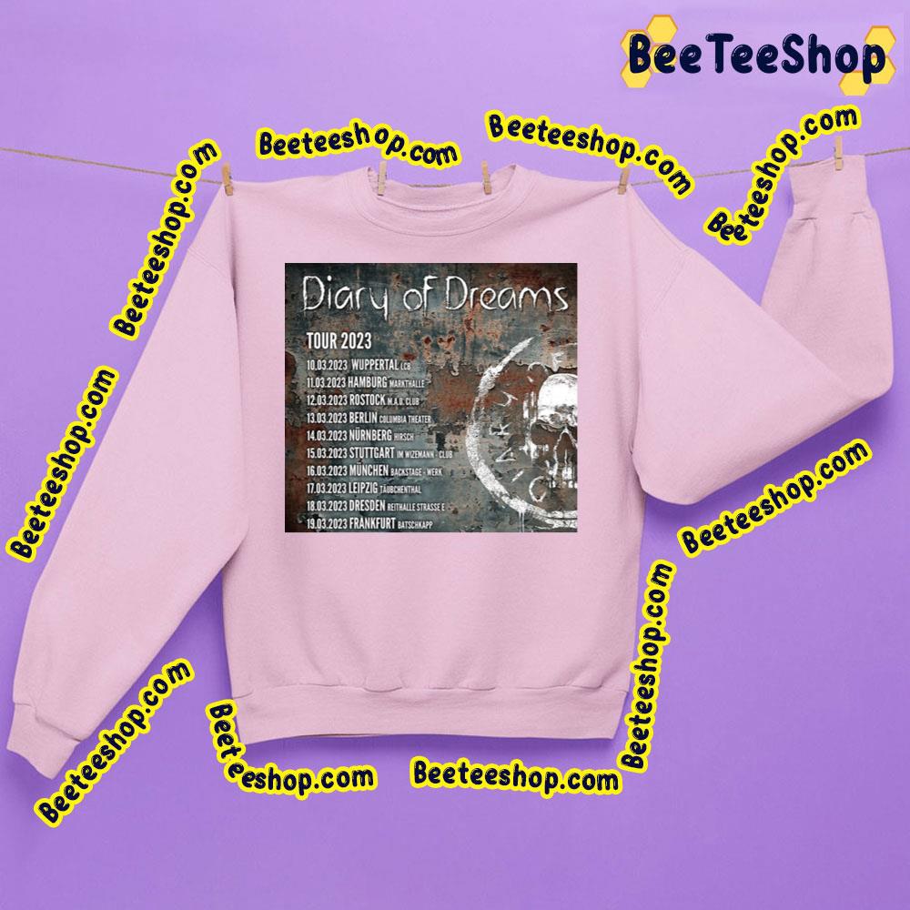 Diary Of Dreams Tour 2023 Trending Unisex Sweatshirt