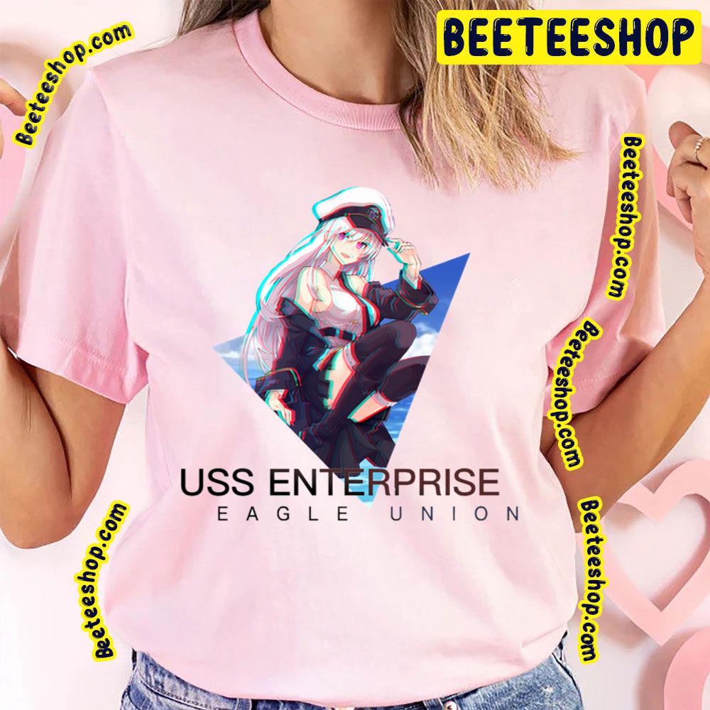 Enterpriseeagle Union Azur Lane Anime Trending Unisex T-Shirt
