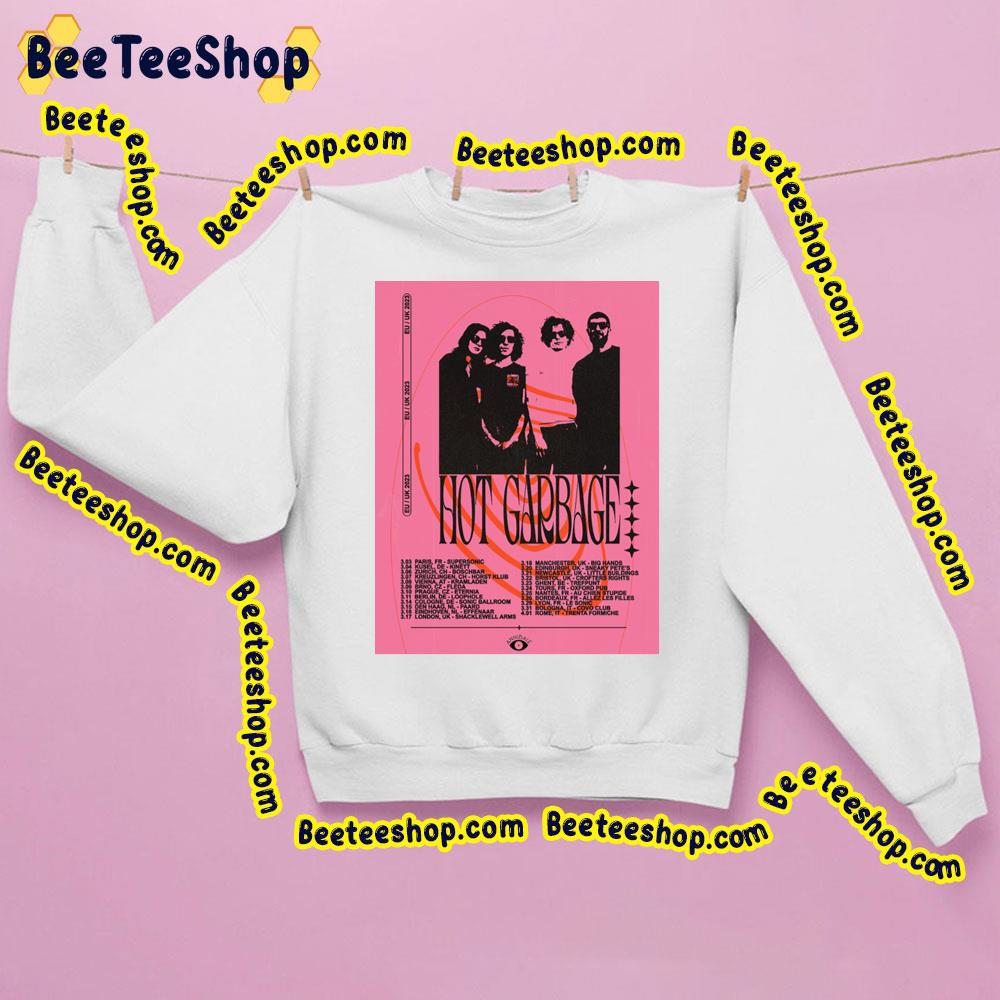 Eu Uk 2023 Hot Garbage Band Trending Unisex Sweatshirt - Beeteeshop