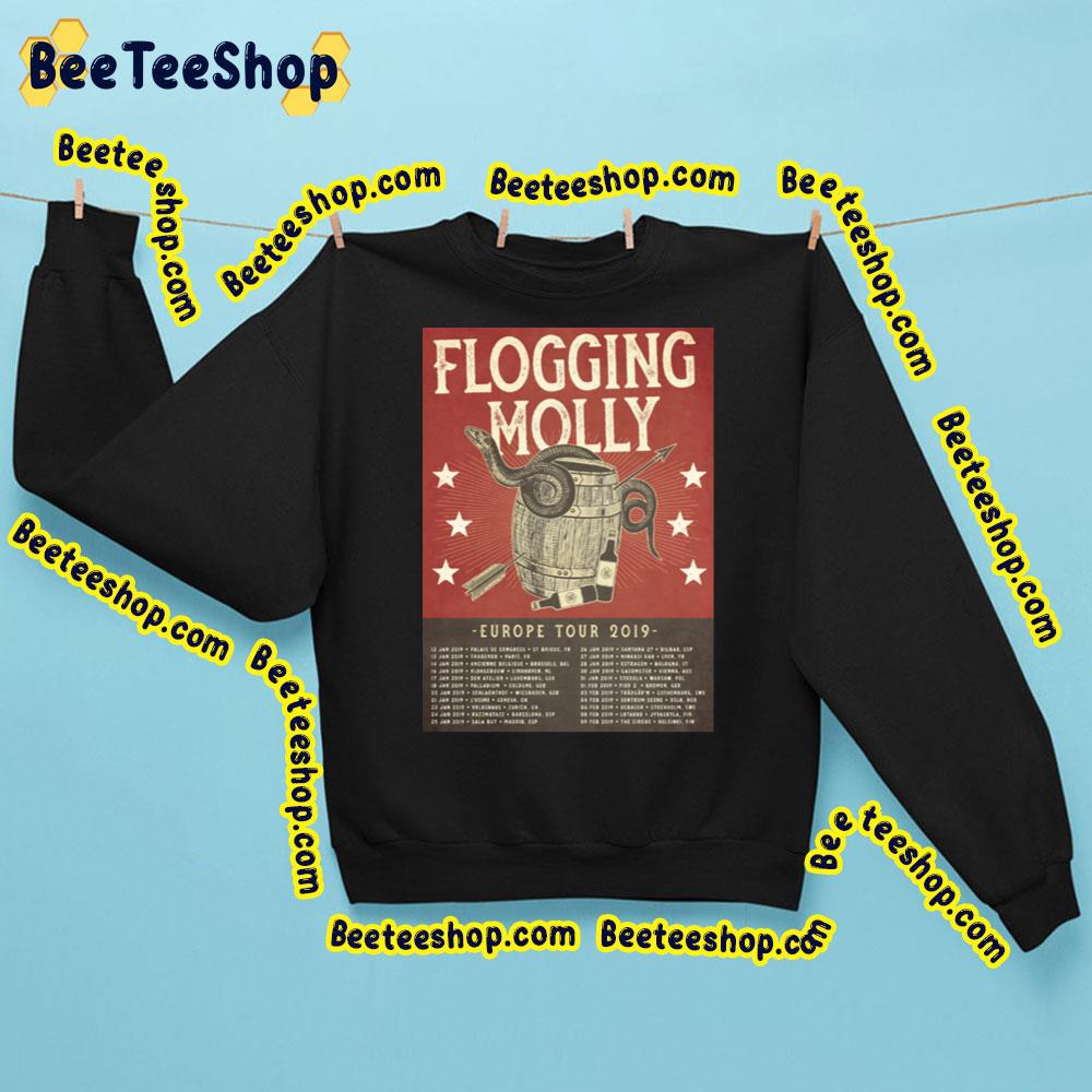 Europe Tor 2019 Flogging Molly Trending Unisex Sweatshirt