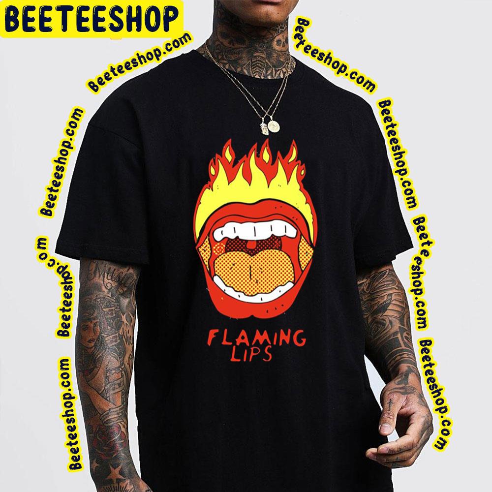 Fire Mouth The Flaming Lips Trending Unisex T-Shirt