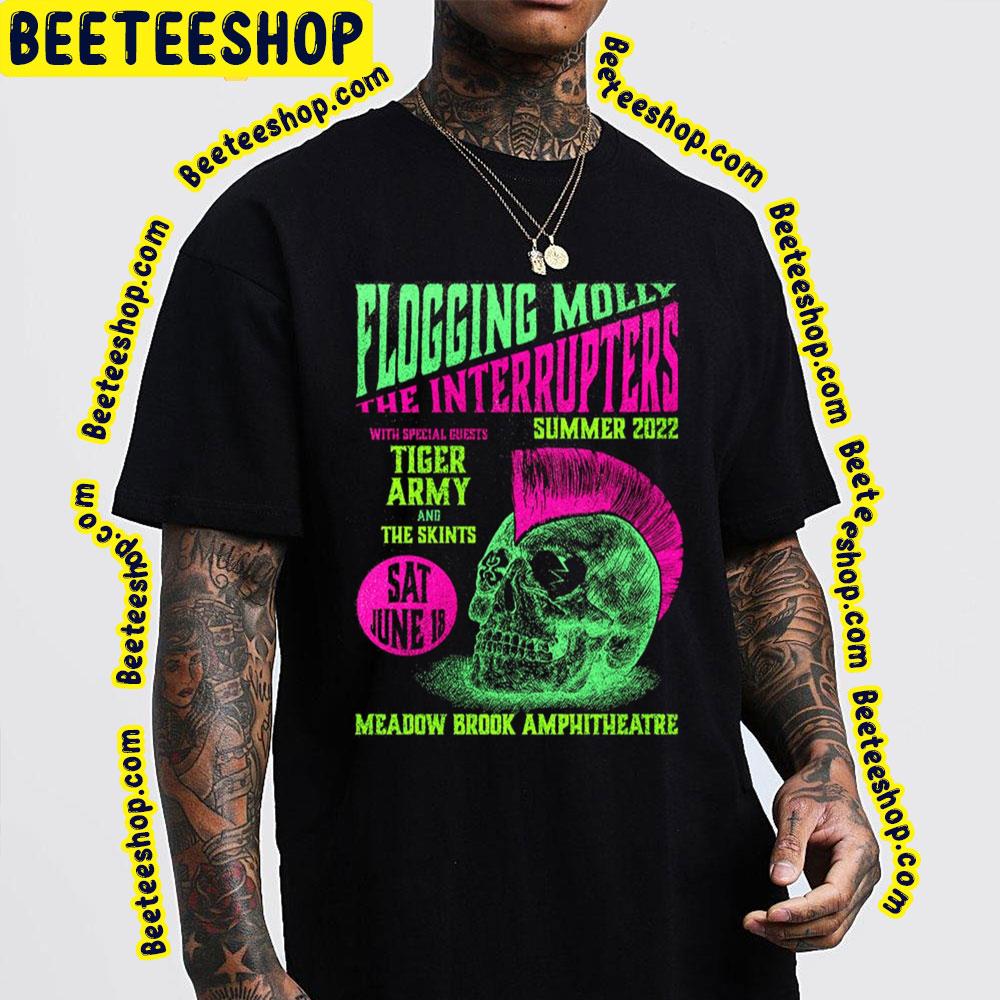 Flogging Molly The Interpupters Summer 2022 Trending Unisex T-Shirt