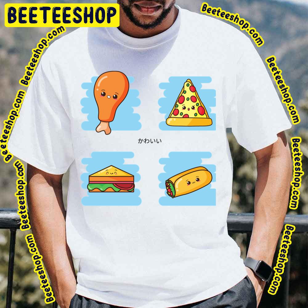 Food Menu Kawaii Artwork Trending Unisex T-Shirt