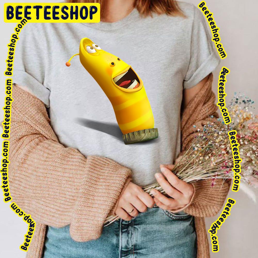 Funny Animation Caps Bottle Yellow Larva's Cute Trending Unisex T-Shirt