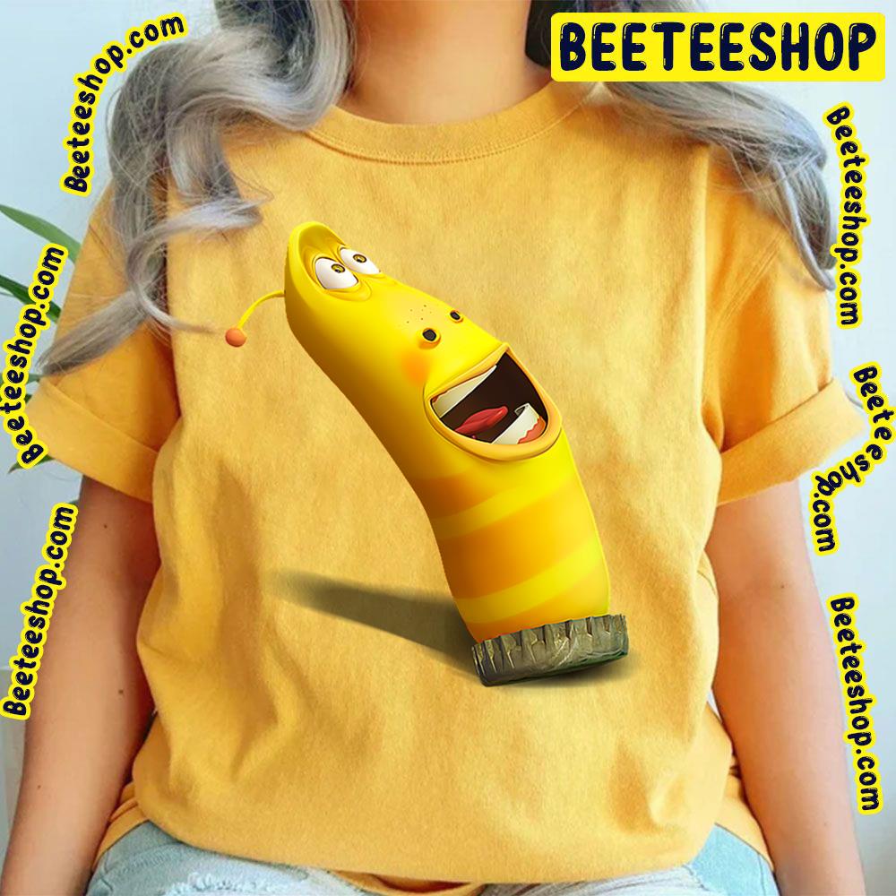 Funny Animation Caps Bottle Yellow Larva's Cute Trending Unisex T-Shirt