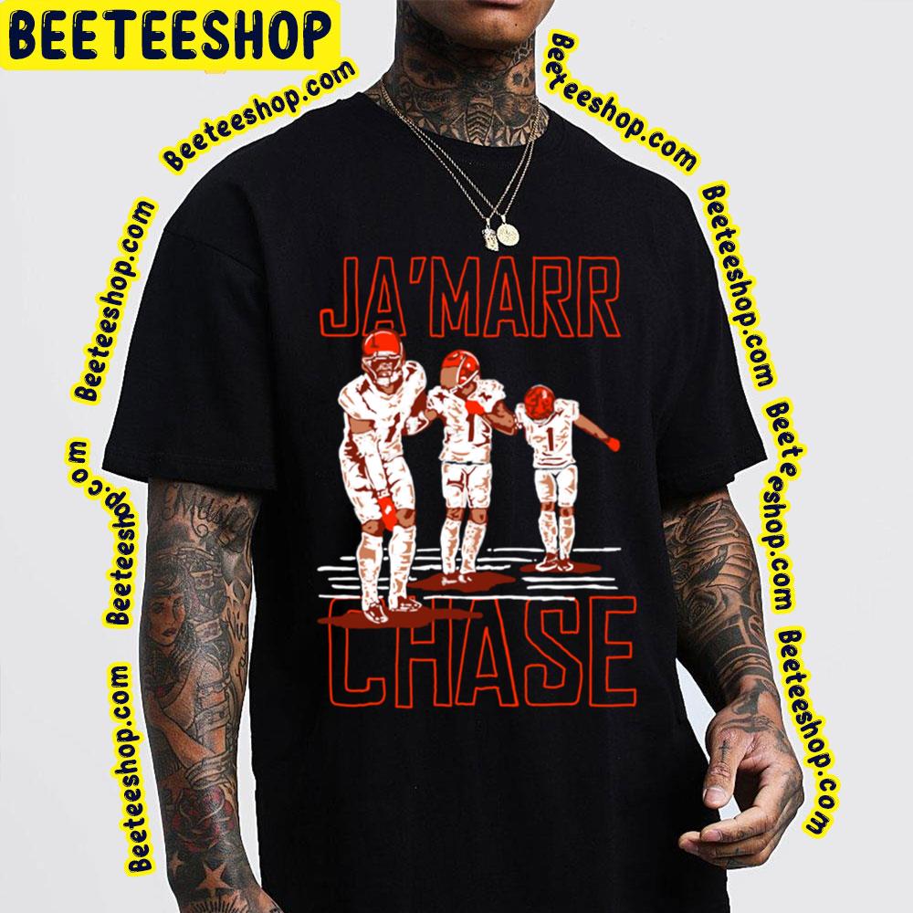 Funny Art Ja’marr Chase Football Trending Unisex T-Shirt