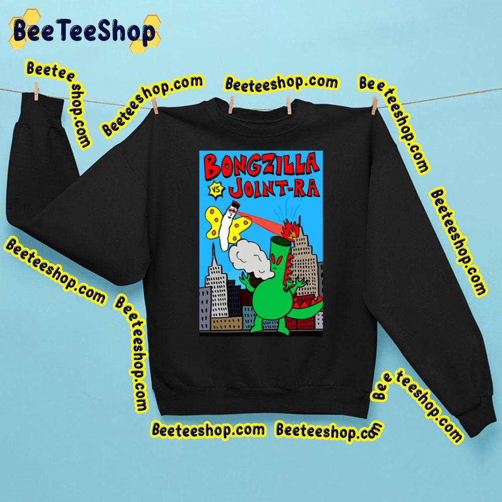 Funny Bongzilla Cartoon Art Trending Unisex Sweatshirt