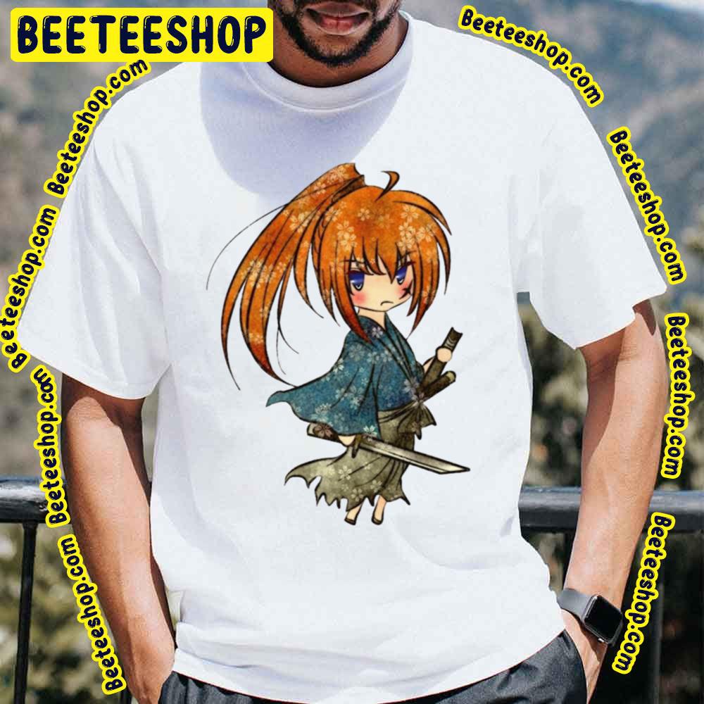 Funny Chibi Rurouni Kenshin Trending Unisex T-Shirt