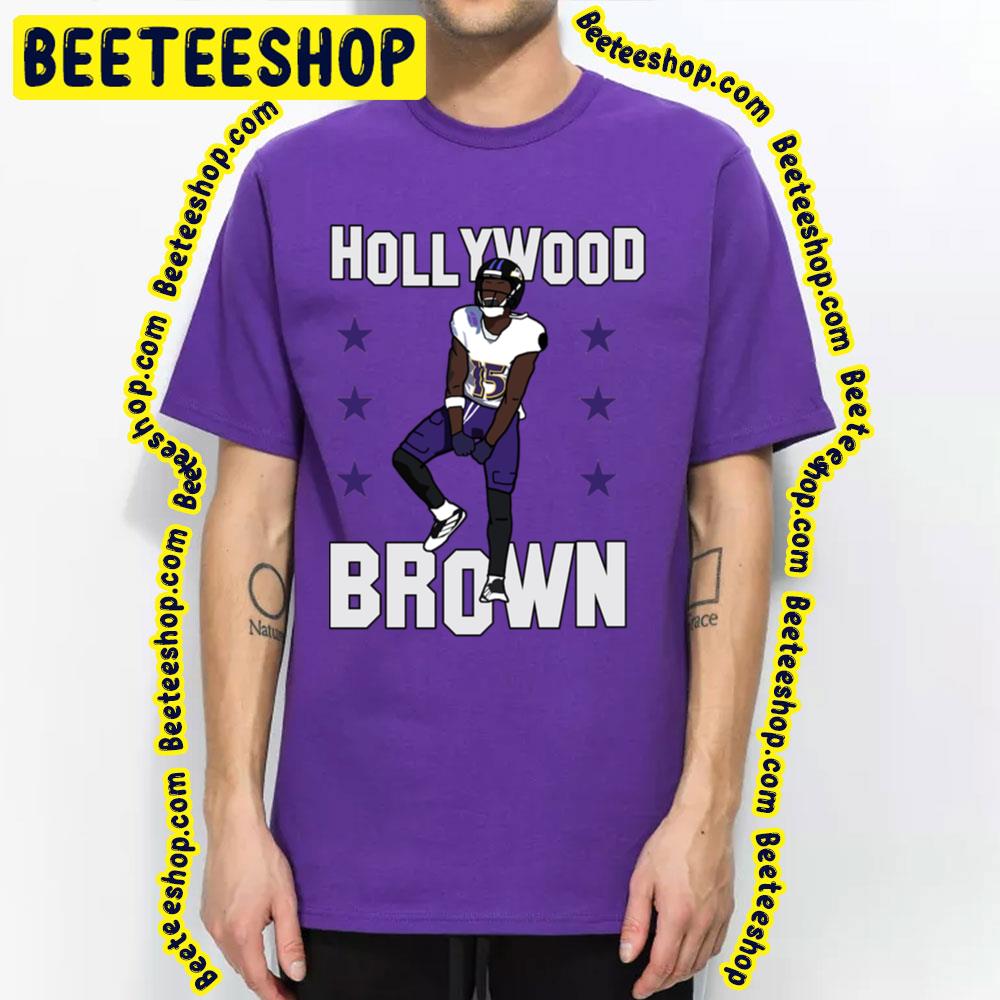 Funny Hollywood Brown Football Trending Unisex T-Shirt