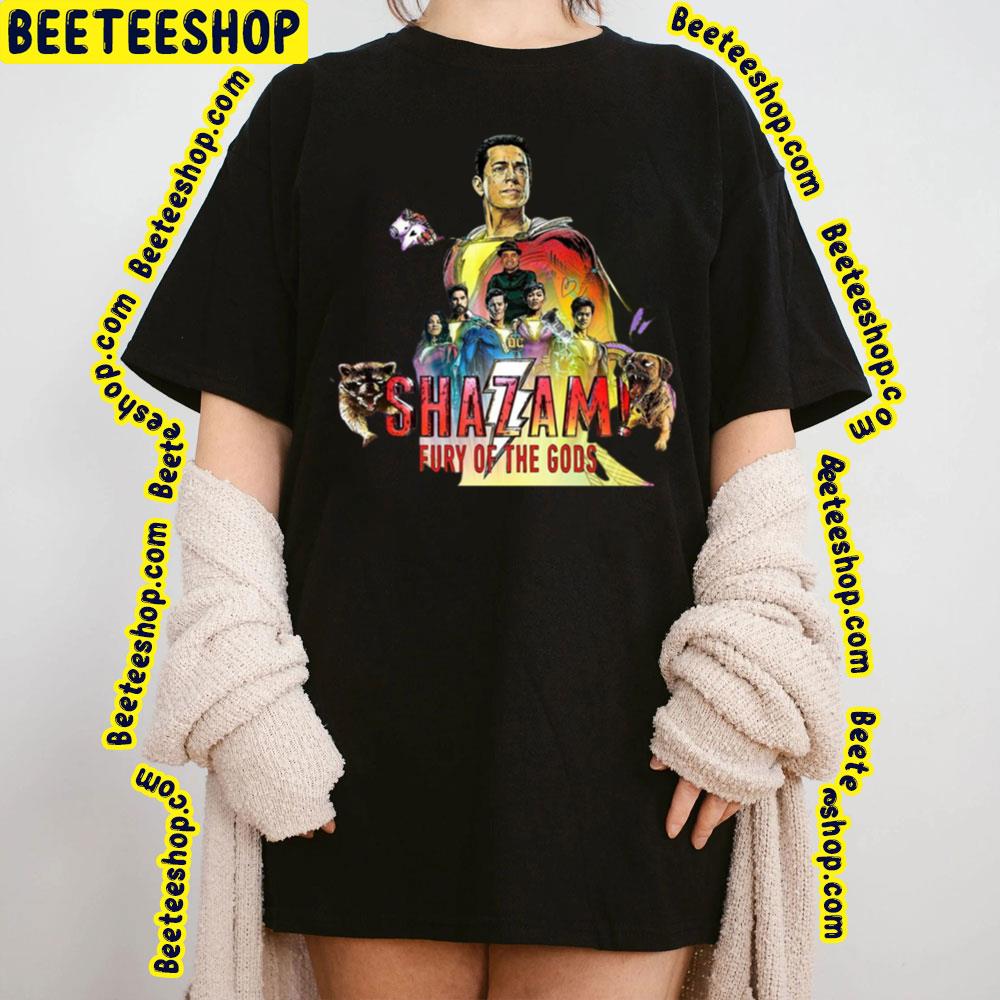 Funny Shazam! Fury Of The Gods Trending Unisex T-Shirt
