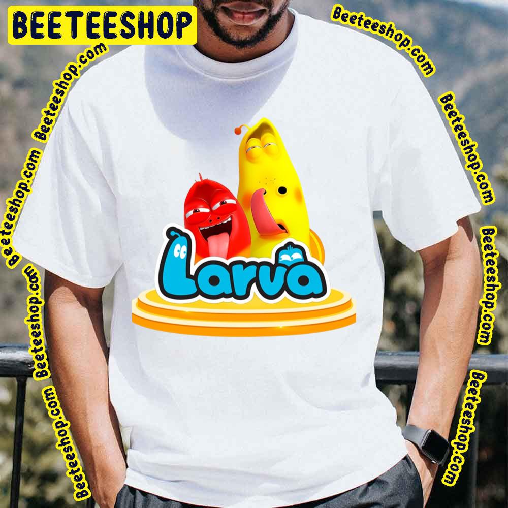 Funny Time Larva Cartoon Trending Unisex T-Shirt