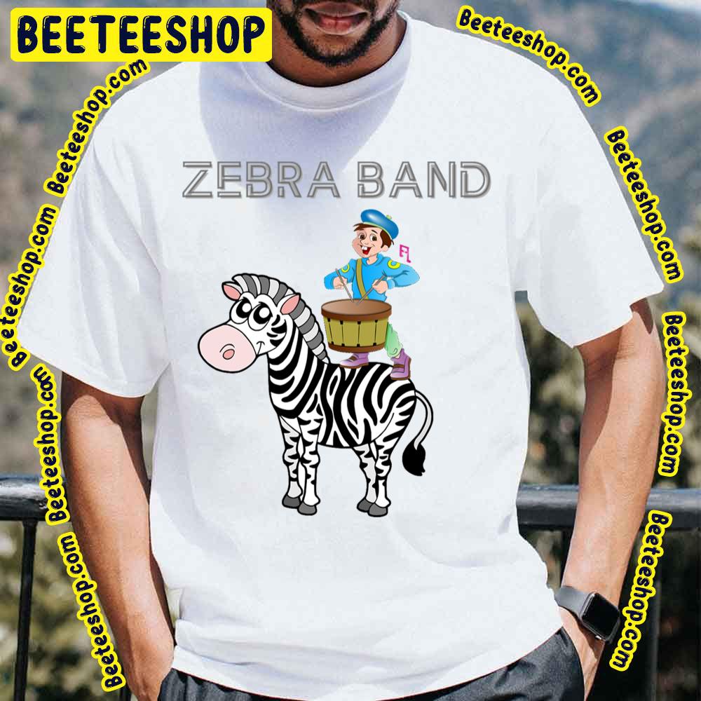 Funny Zebra Band Trending Unisex T-Shirt