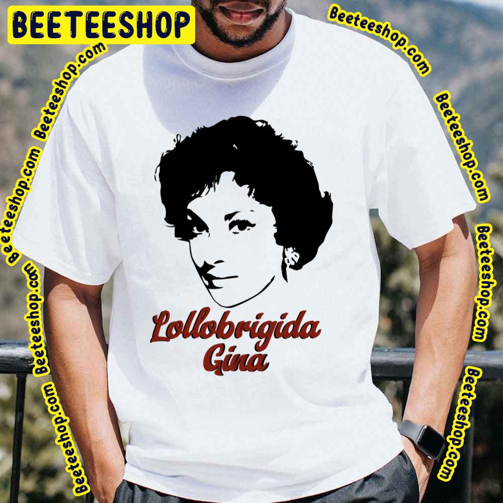 Gina Lollobrigida Line Art Trending Unisex T-Shirt