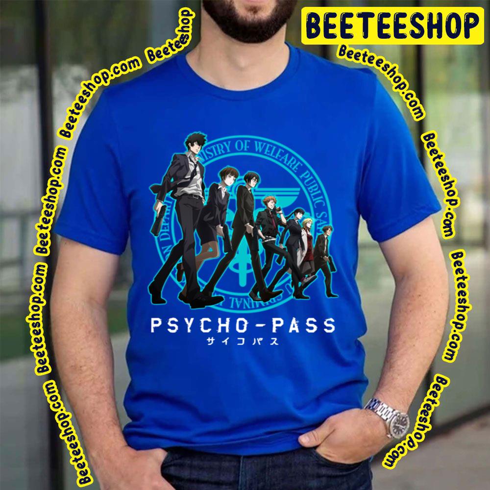 Graphic Funny Anime Psychopass Main Characters Trending Unisex T-Shirt