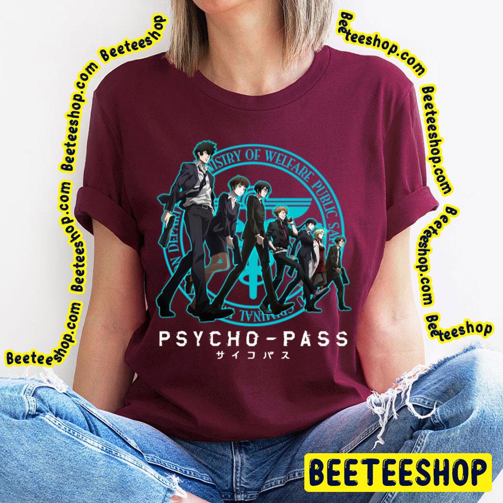 Graphic Funny Anime Psychopass Main Characters Trending Unisex T-Shirt