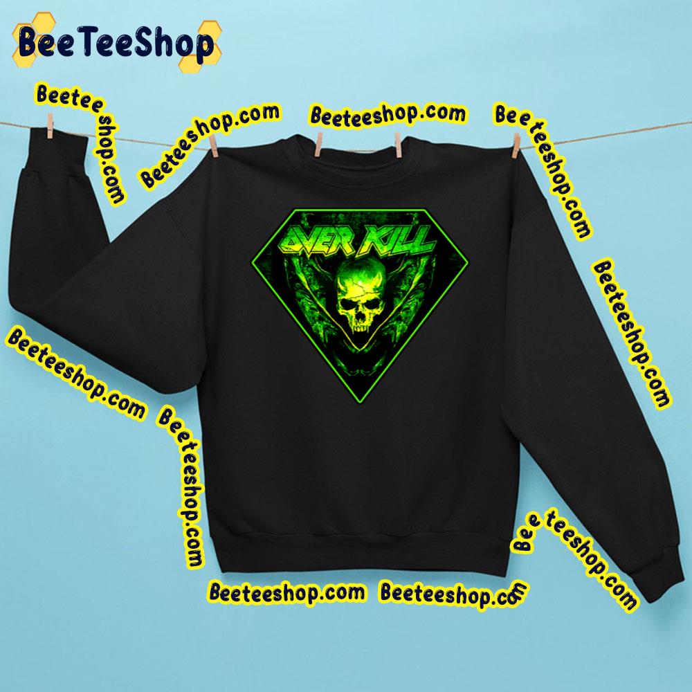 Green Skull Over Kill Trending Unisex Sweatshirt