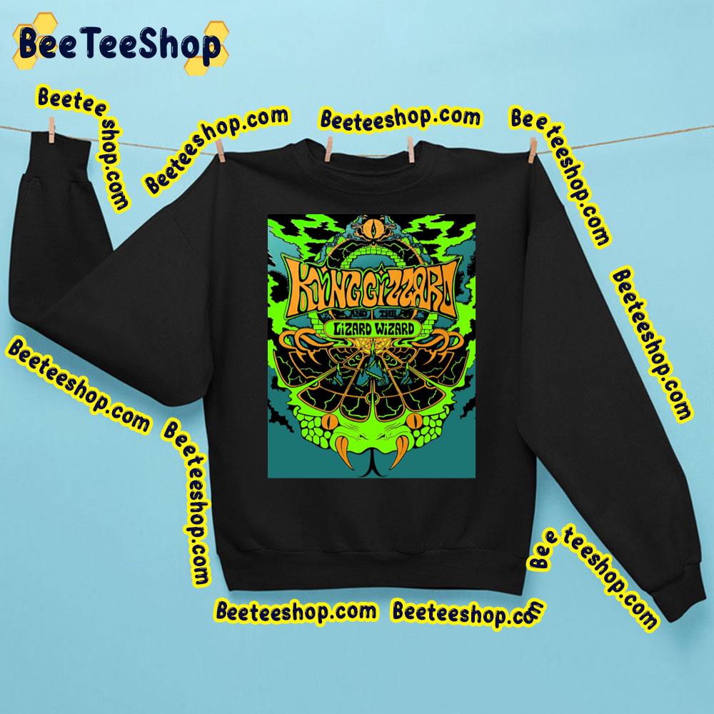 Green Snake King Gizzard And The Lizard Wizard Trending Unisex Sweatshirt