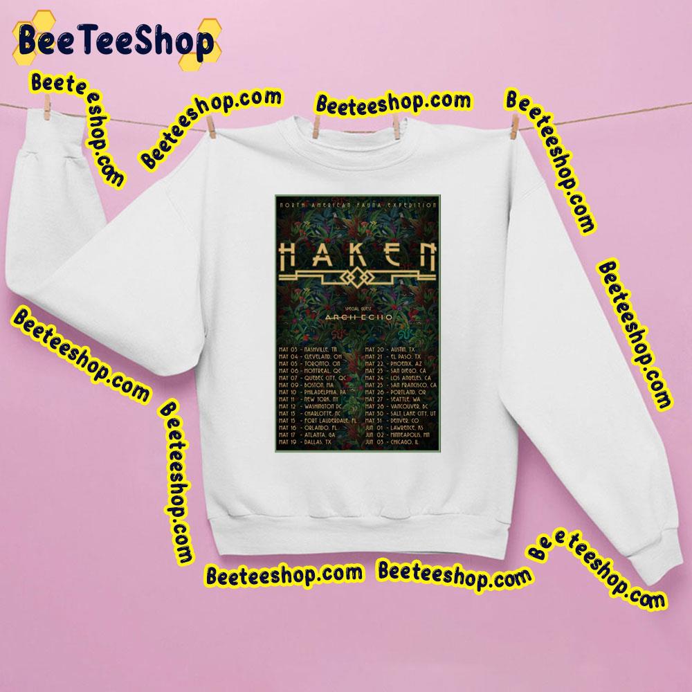 haken tour merch