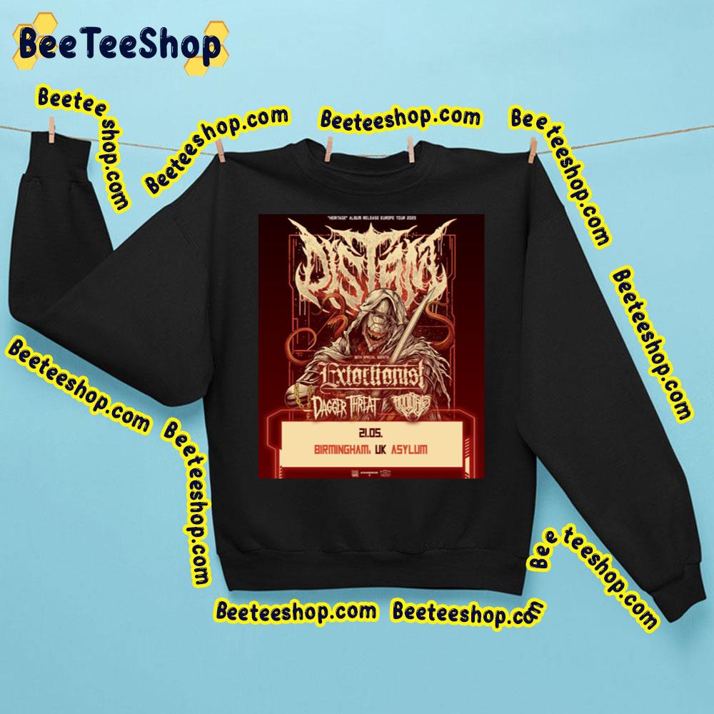 Heritage Album Release Europe Tour 2023 Distant Birmingham The Asylum Venue Trending Unisex Sweatshirt