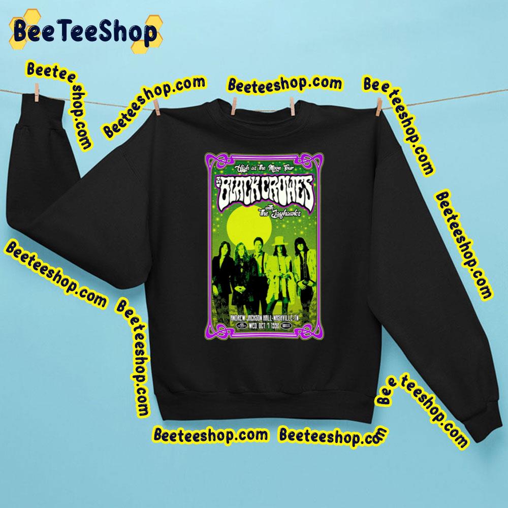 High As The Moon Tour The Black Crowes Trending Unisex Sweatshirt