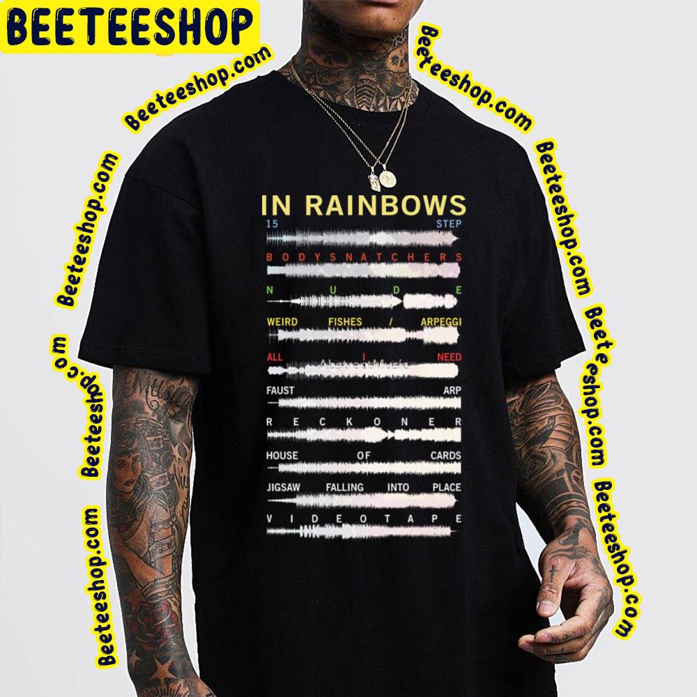 In Rainbows Soundwaves Trending Unisex T-Shirt