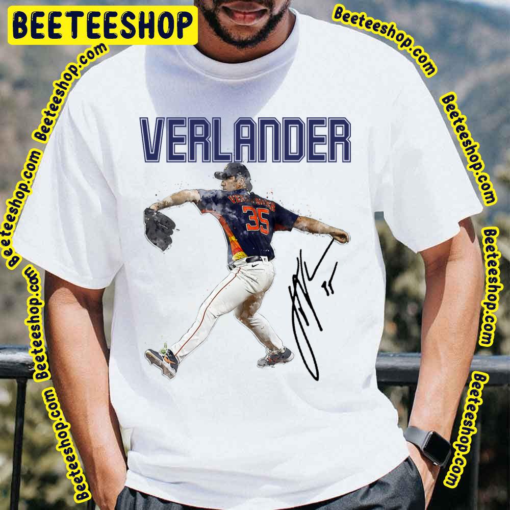 Justin Verlander Signature Baseball Trending Unisex T-Shirt