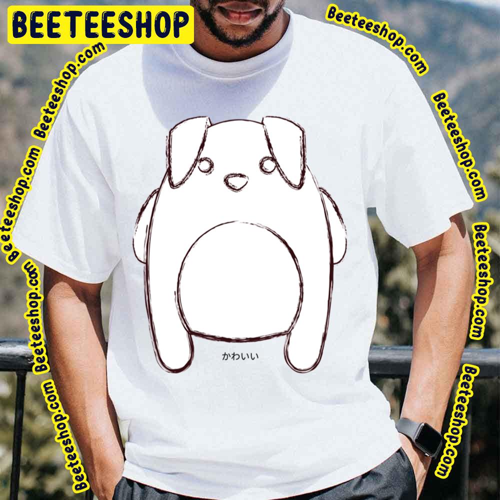 Kawaii Cute Dog Animal Artwork Trending Unisex T-Shirt