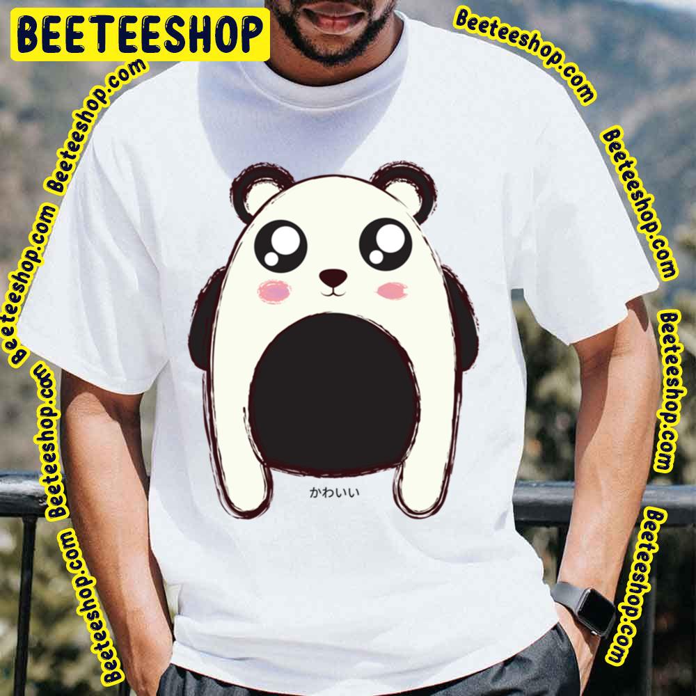 Kawaii Panda Animal Artwork Trending Unisex T-Shirt