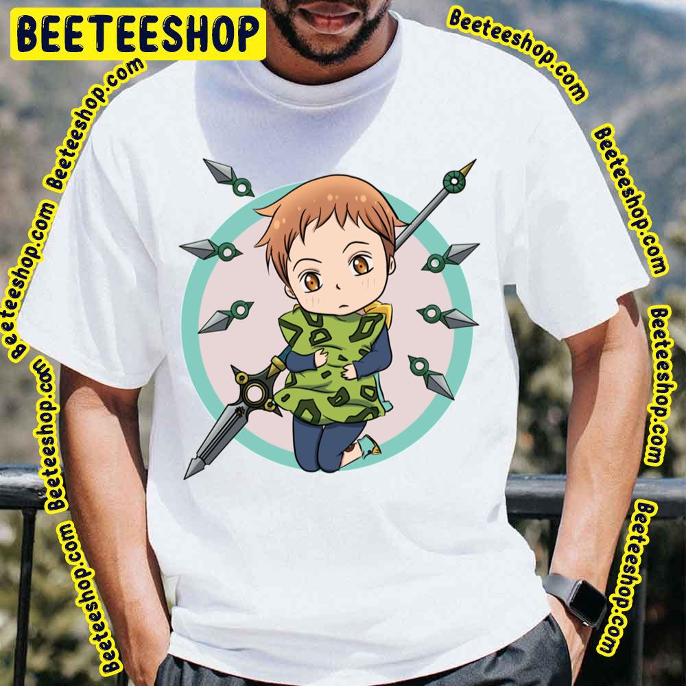 King The Seven Deadly Sins Chibi Art Trending Unisex T-Shirt