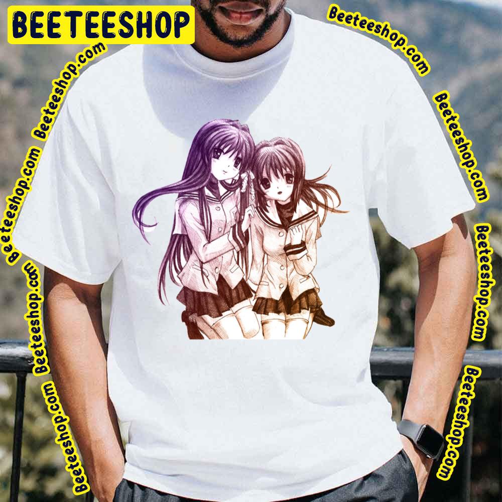 Kyou And Ryou Clannad Trending Unisex T-Shirt