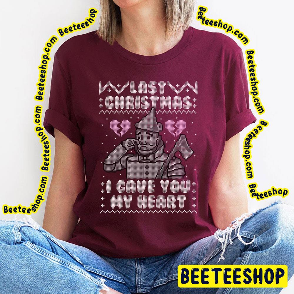 Last Christmas I Gcve You My Heart Trending Unisex T-Shirt