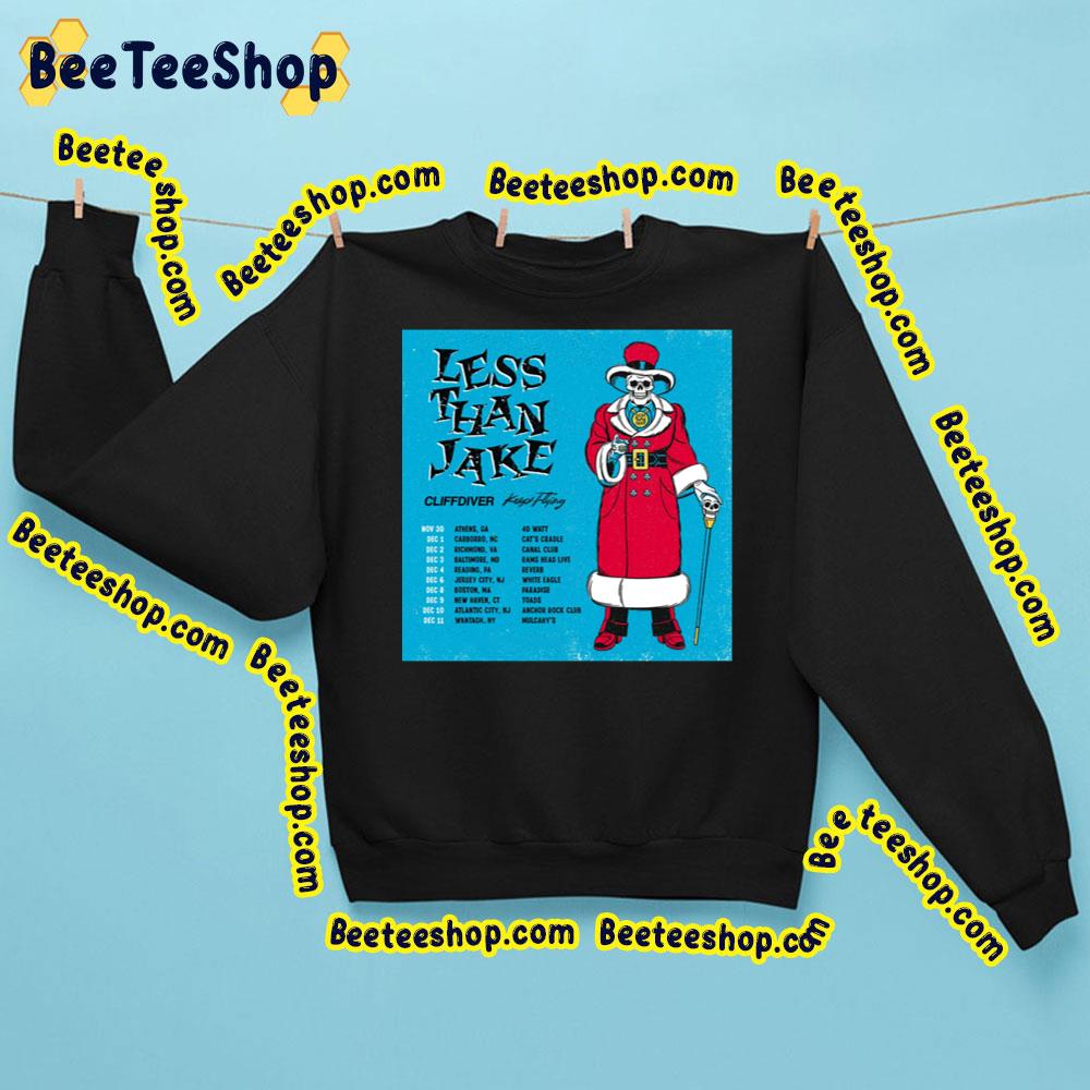 Less Than Jake Ciffdiver Keeping Flying Tour Trending Unisex Sweatshirt