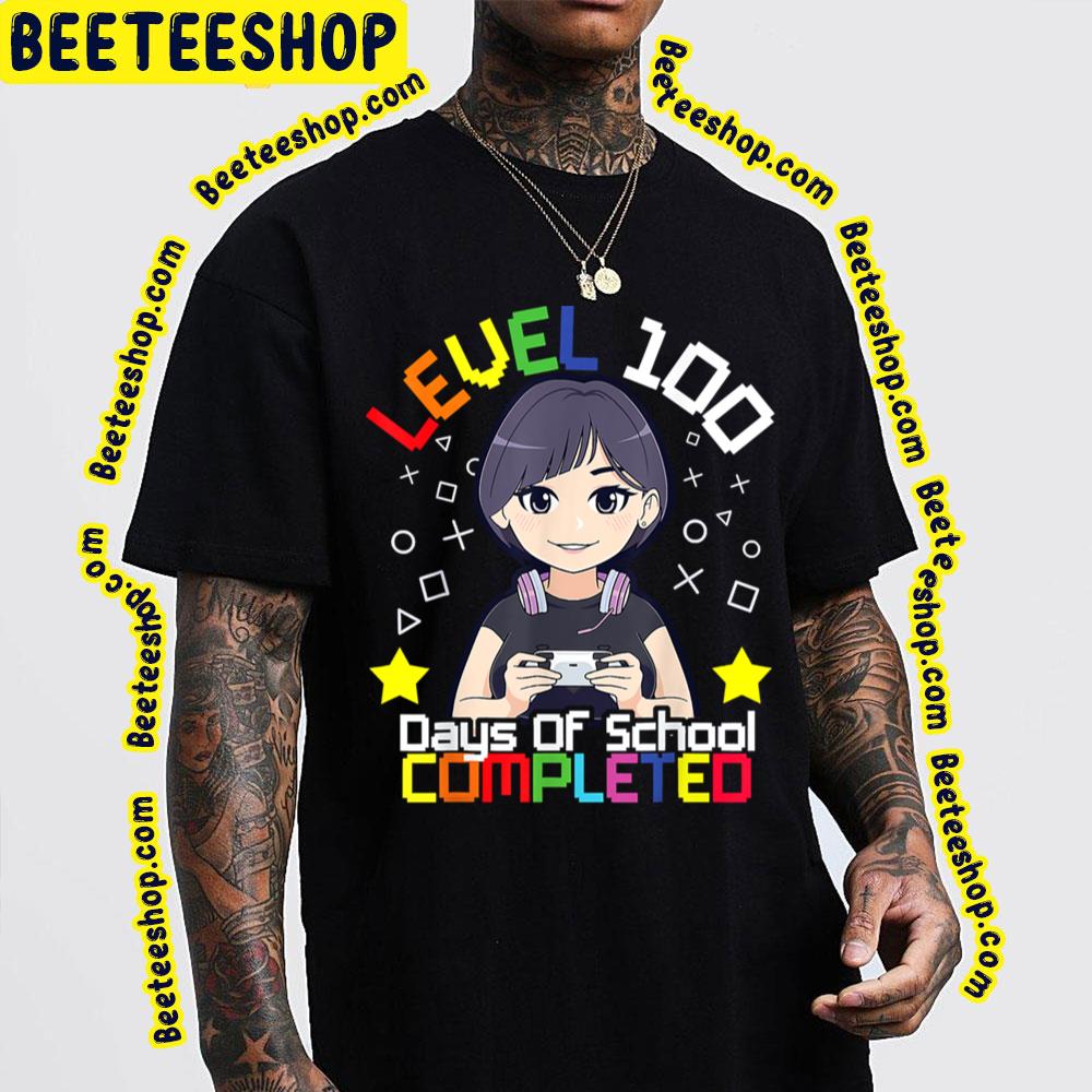 Level 100 Days Of School Completed Trending Unisex T-Shirt