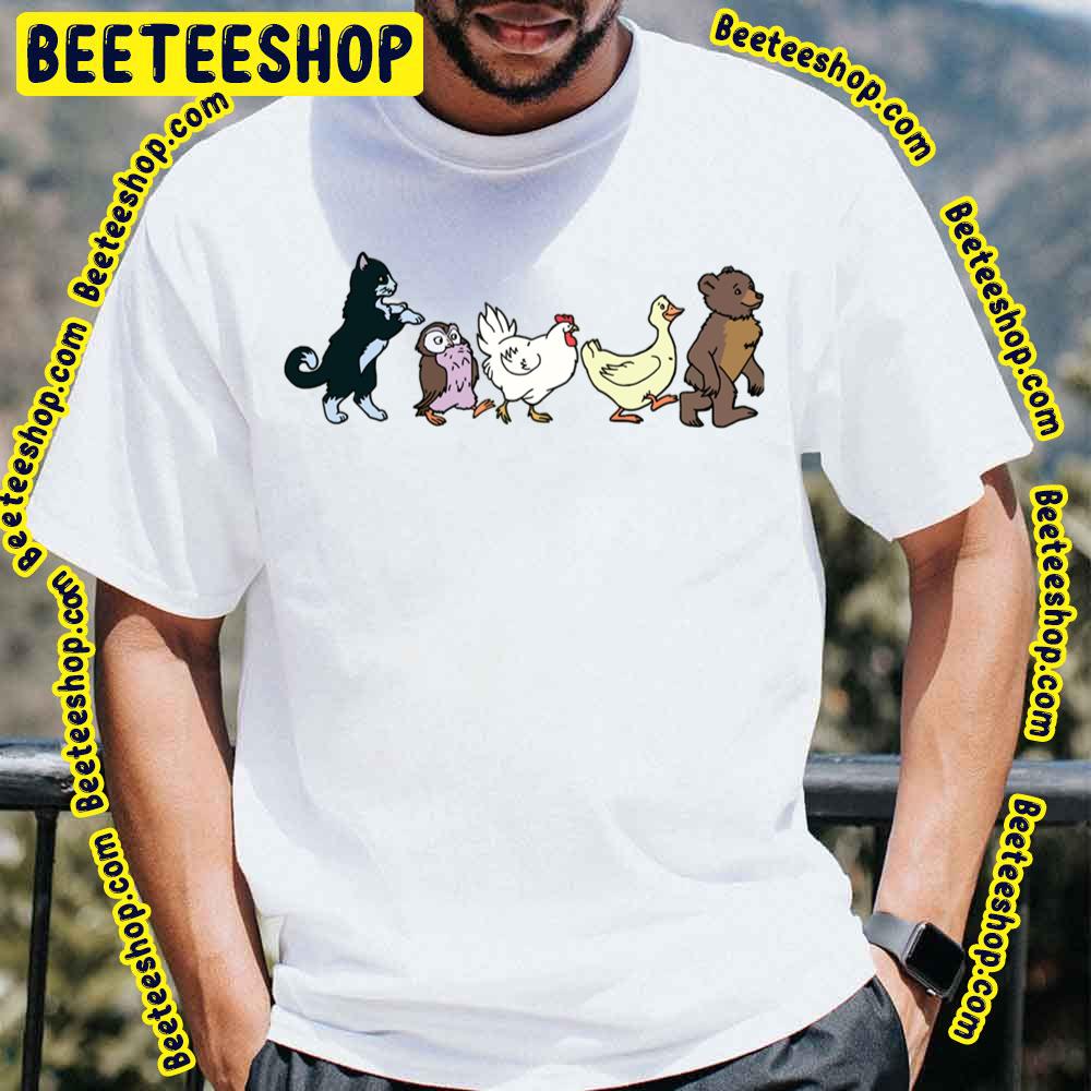 Little Bear And Friends Art Trending Unisex T-Shirt