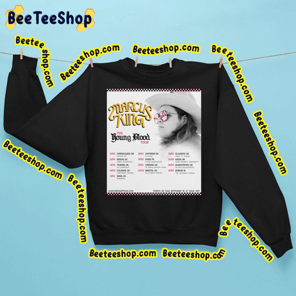 Marcus King The Young Blood Tour Trending Unisex Sweatshirt