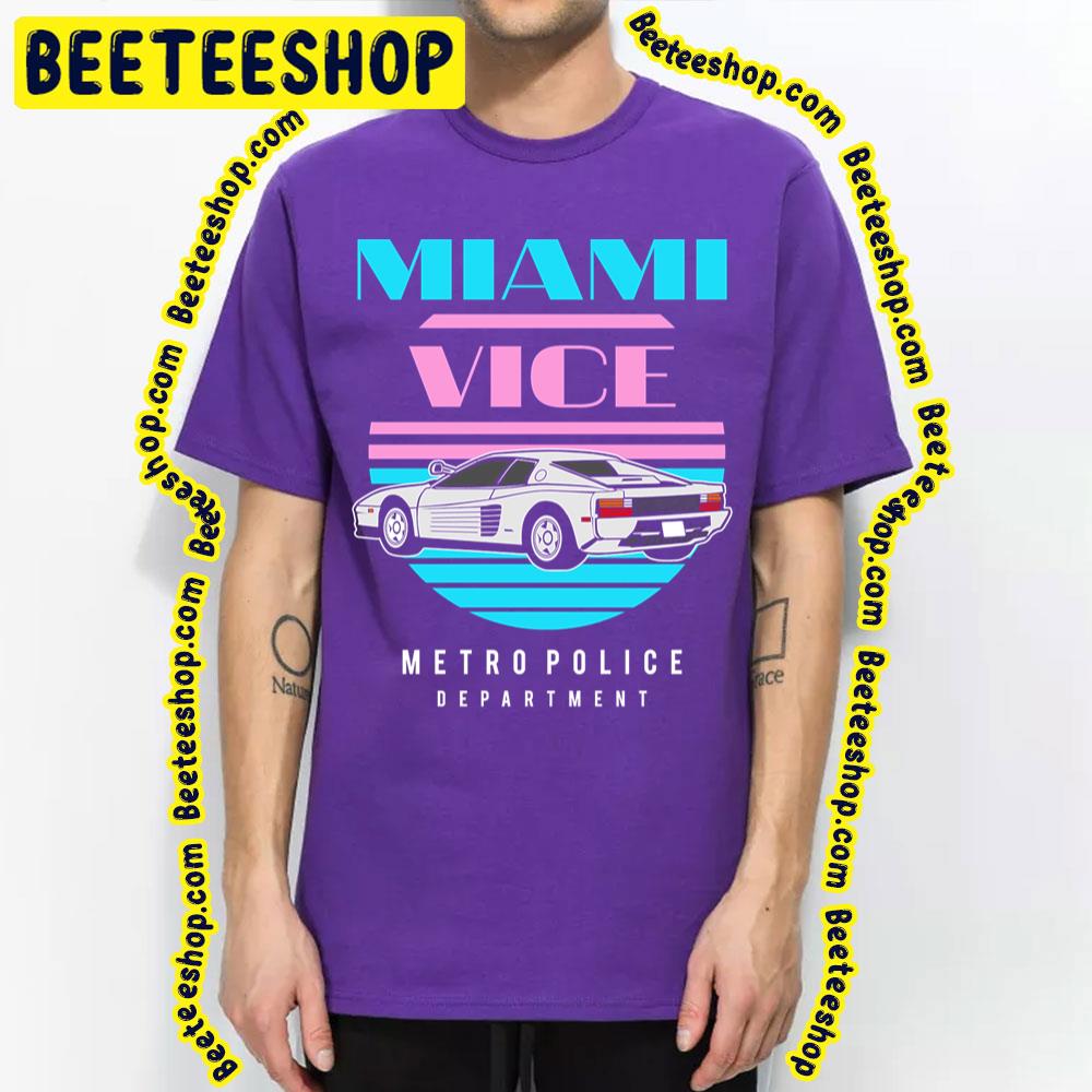 Miami Vice Metro Police Department Trending Unisex T-Shirt