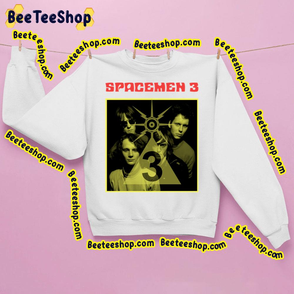 Minimalistic Psychedelia Rugby Retro Spacemen 3 Band Trending Unisex Sweatshirt