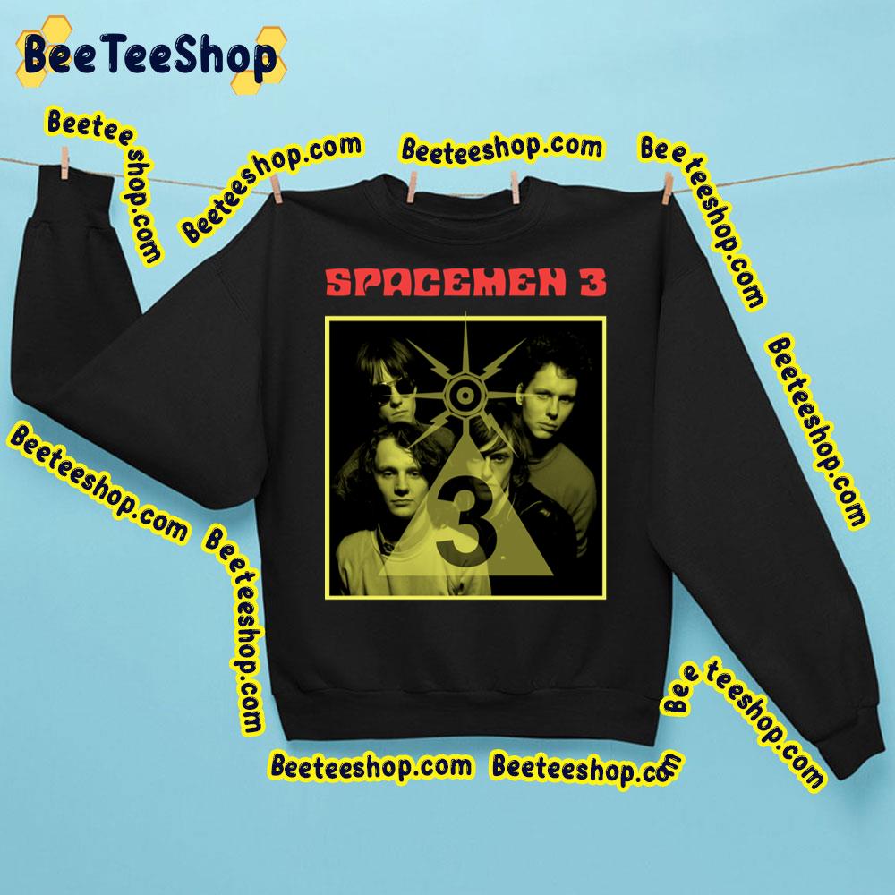 Minimalistic Psychedelia Rugby Retro Spacemen 3 Band Trending Unisex Sweatshirt