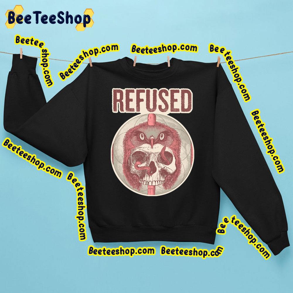 Music Vintage Retro Eagle Worm Skull Vintage Refused Trending Unisex Sweatshirt