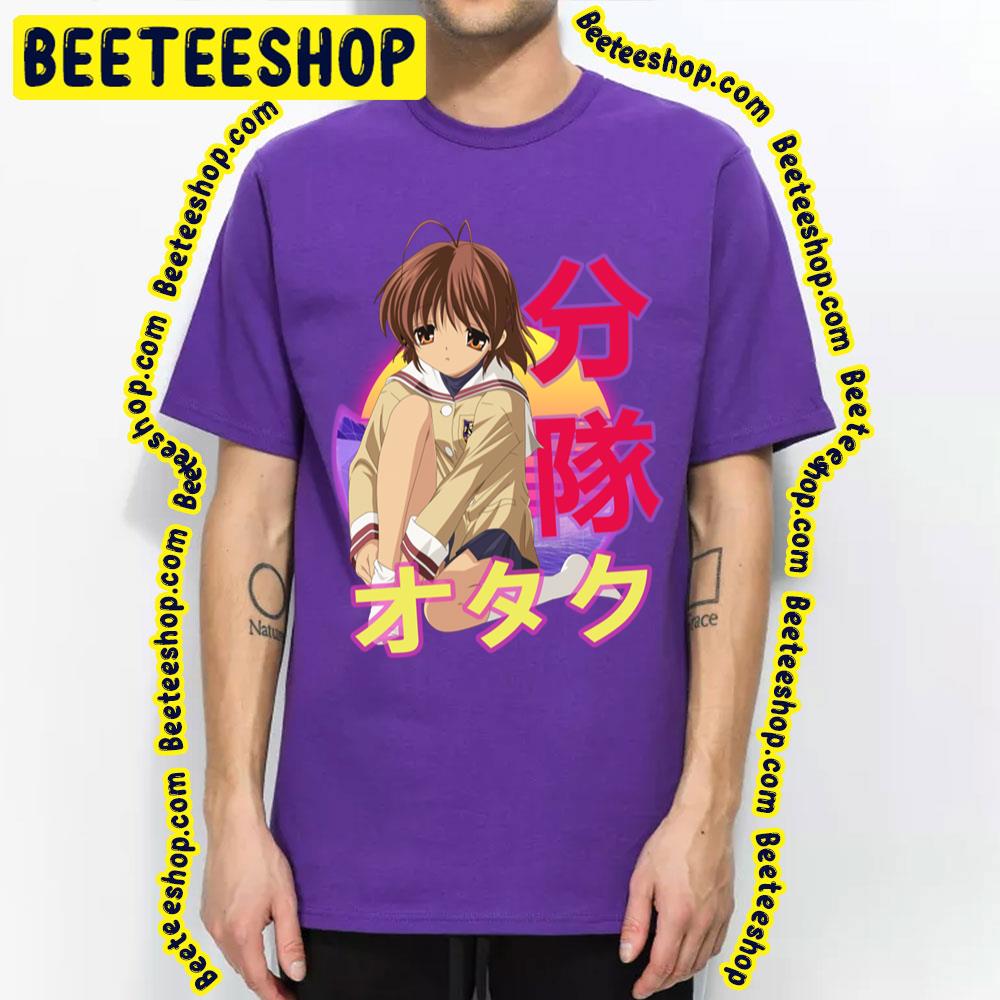 Nagisa Furukawa Clannad Kuranado Retro Sunset Trending Unisex T-Shirt