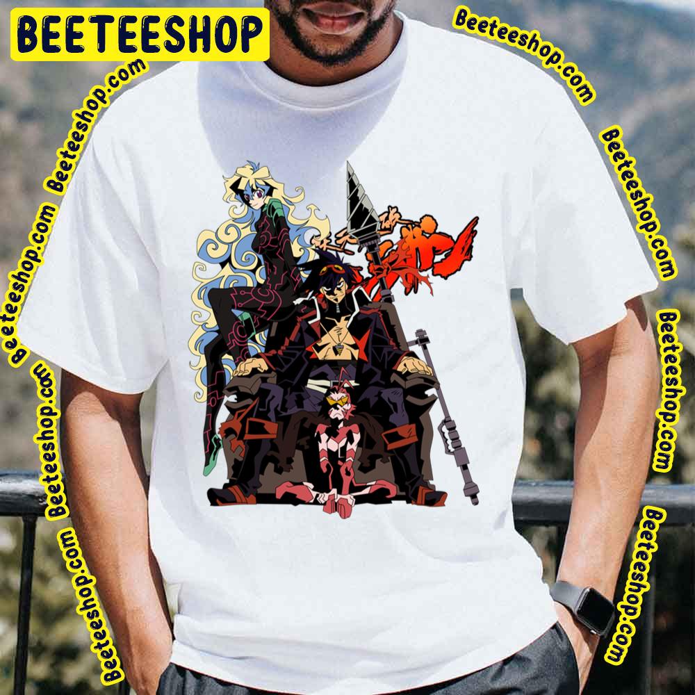 Nia Teppelin And Simon Tengen Toppa Gurren Lagann Trending Unisex T-Shirt