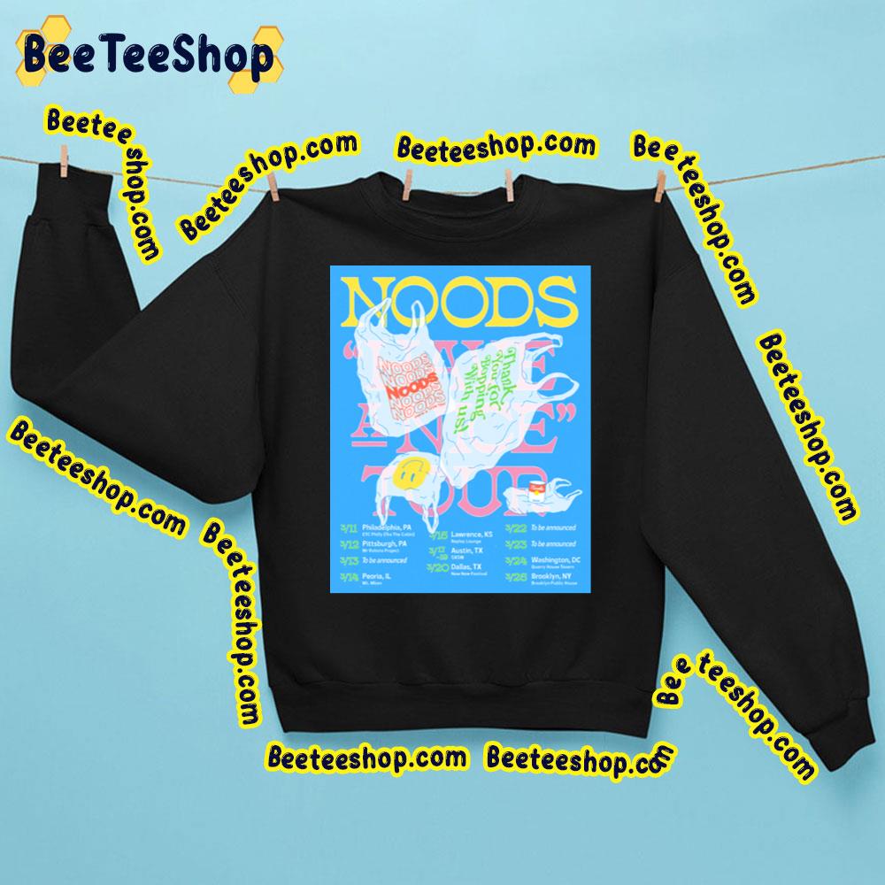 Noods Thank You For Bopping With Us Trending Unisex Sweatshirt