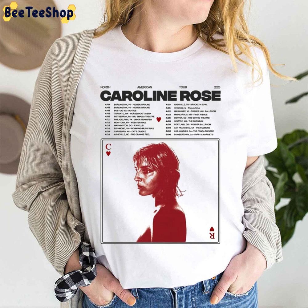 North American Tour 2023 Caroline Rose Trending Unisex T-Shirt