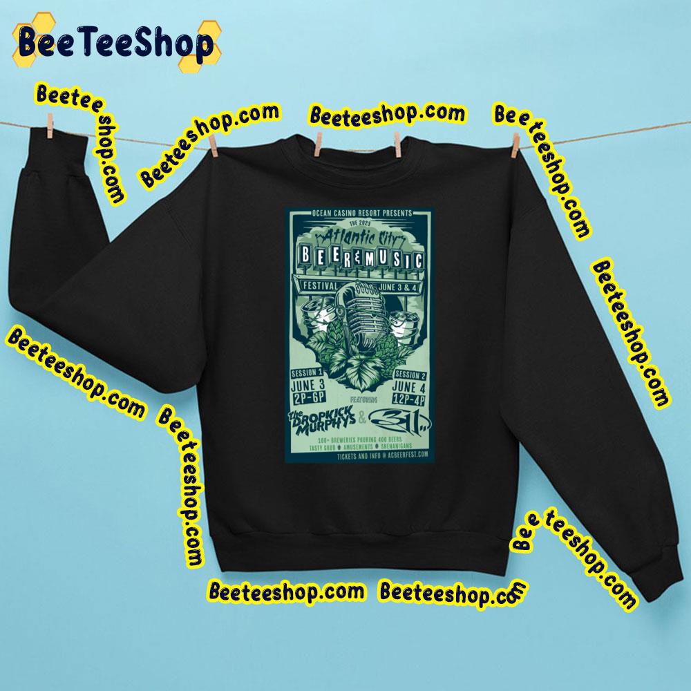 Ocean Casino Resort Presents The 2023 Atlantic City Beer Music Festival Trending Unisex Sweatshirt