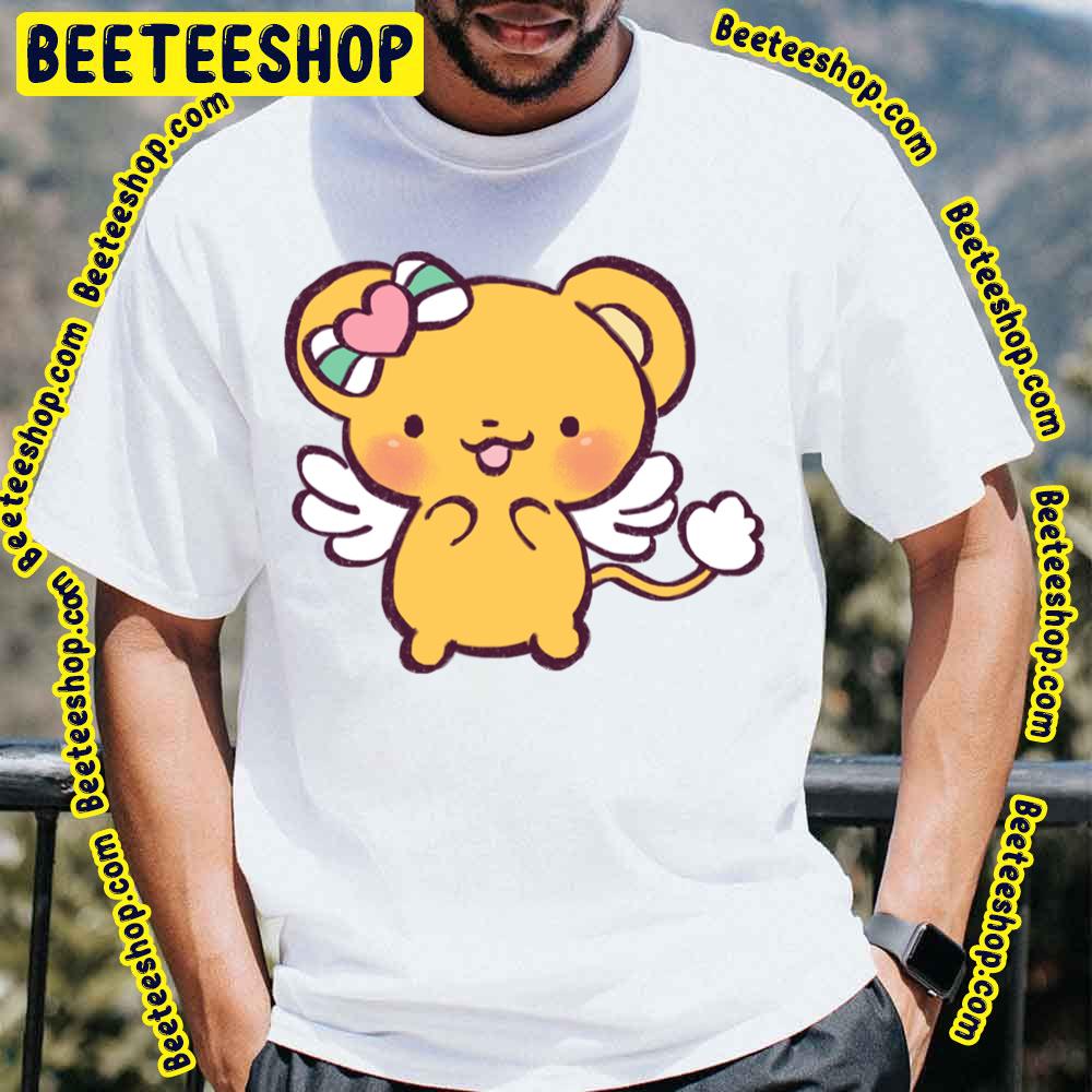 Pastel Pink Chibi Kero Chan Ccs Yellow Bear Guardian Trending Unisex T-Shirt