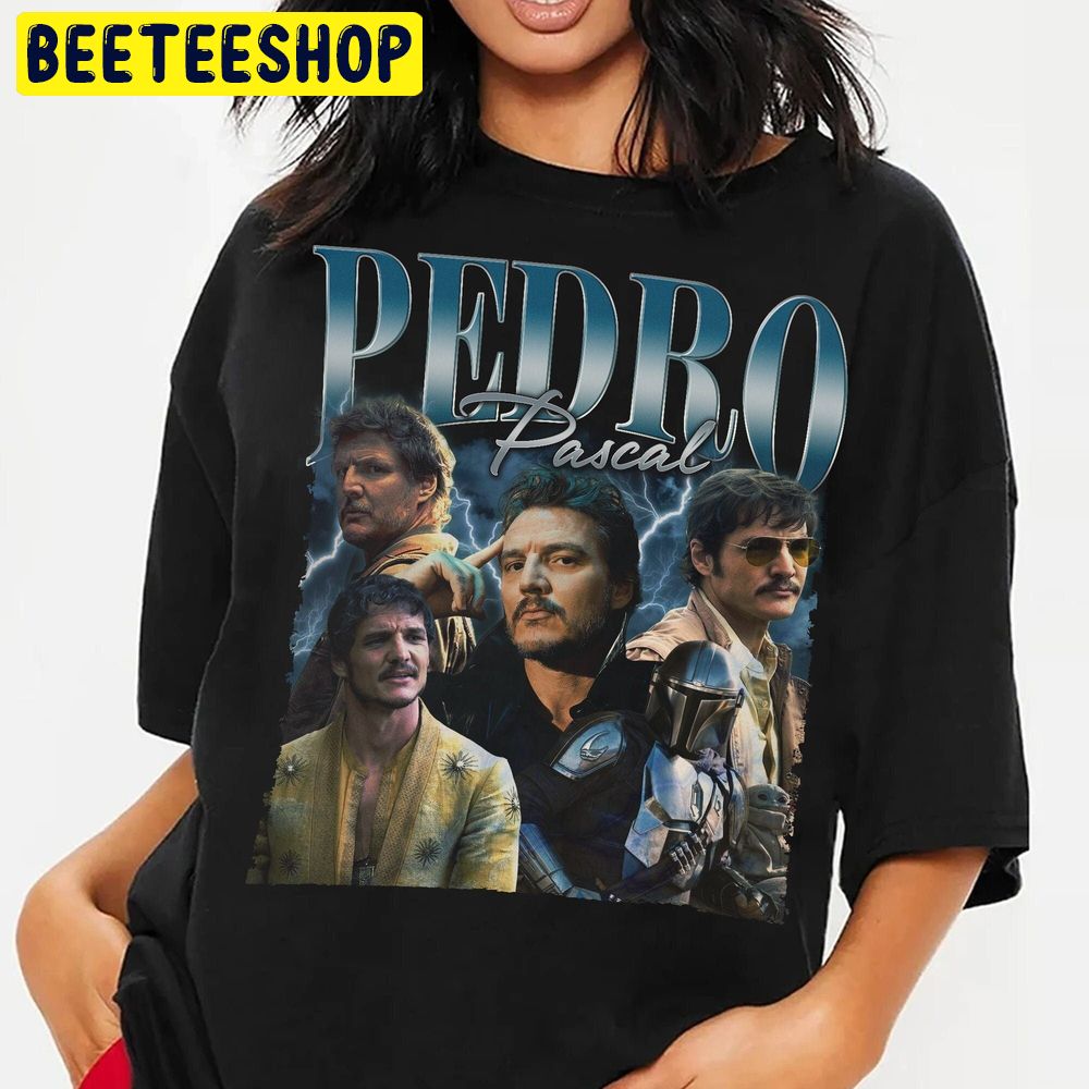 Pedro Pascal 90s Vintage Trending Unisex T-Shirt