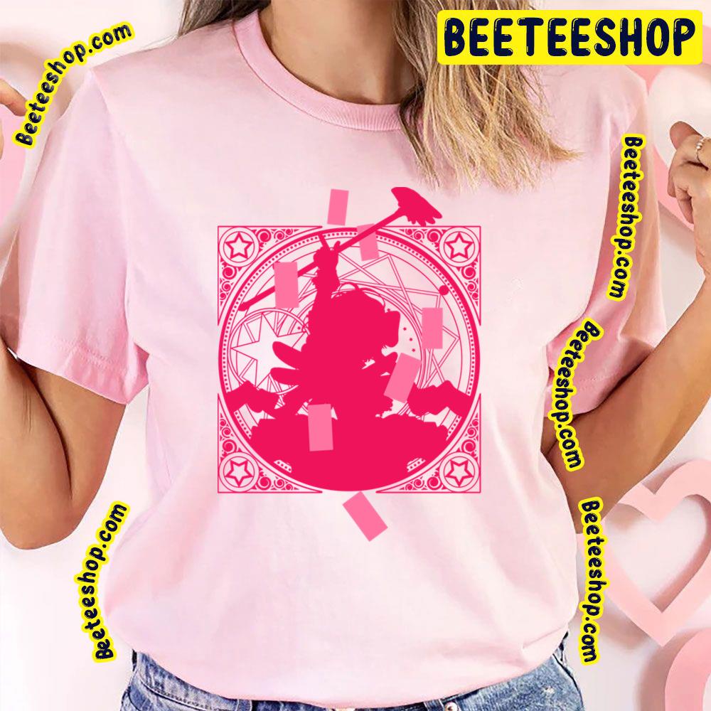 Pink Art Cardcaptor Sakura Fitted Trending Unisex T-Shirt